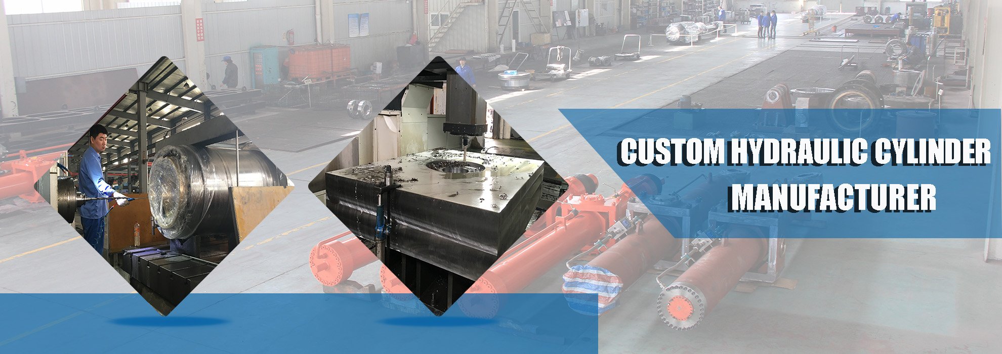 custom hydraulic cylinders and components manufacturer