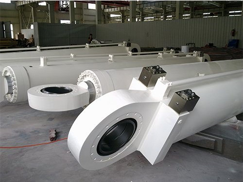 integrated valve hydraulic cylinders